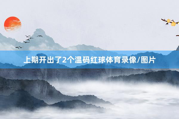 上期开出了2个温码红球体育录像/图片